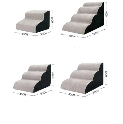 Mister Pet™ Memory Foam Dog Sofa Stairs